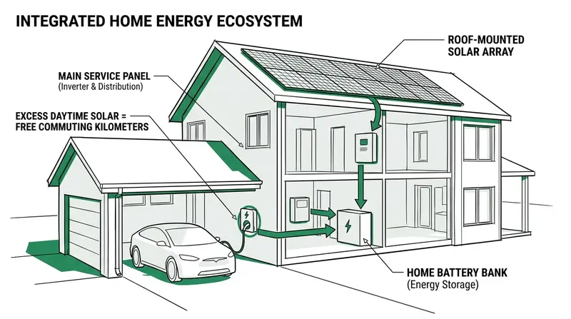 Integrated Home Energy Ecosystem with V2H EV Charging