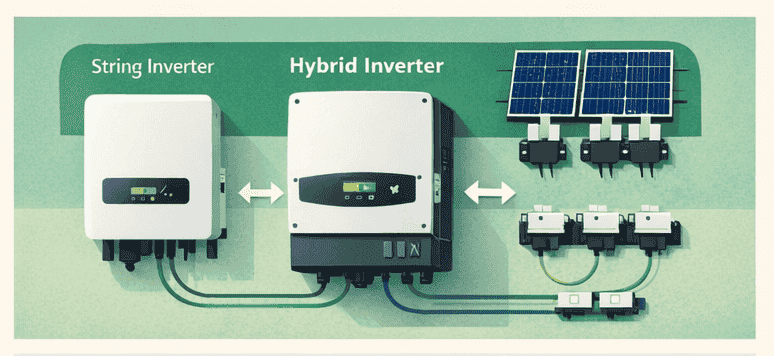 Comparison of String, Micro, and Optimizer Inverters