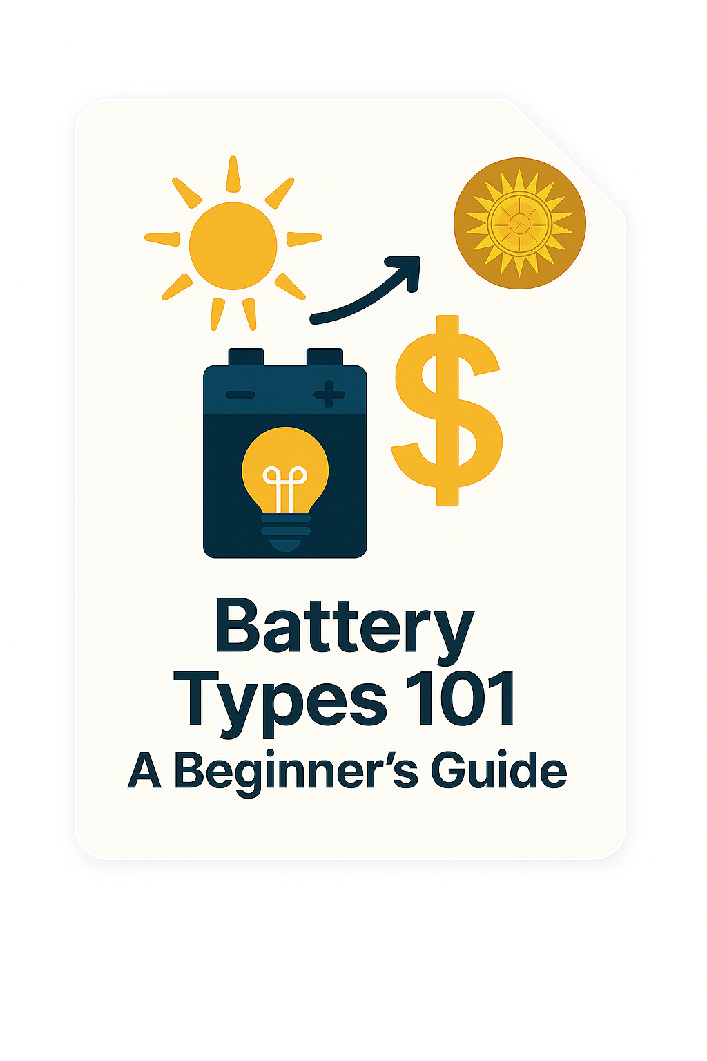 Battery Types 101 - A Beginners Guide