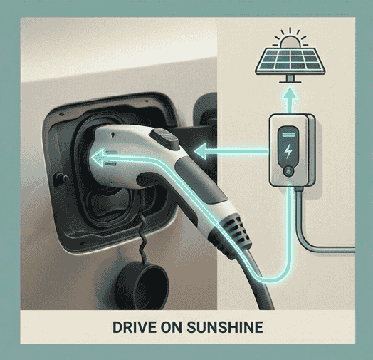 Electric Vehicle Charging on Home Solar system