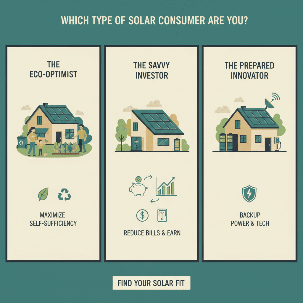 Try the Solar Smart Start Quiz Which Type of Solar Consumer Are You? Learn Why Understanding Your Solar Profile Matters.