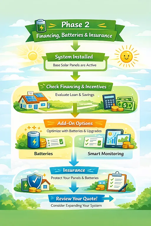 Infographic Phase 2 & 3 Financing & Batteries