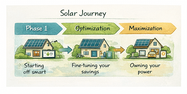 The Solar Journey Phases