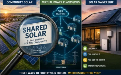 An Unbiased Comparison : Community Solar, Virtual Power Plants, and Solar Ownership