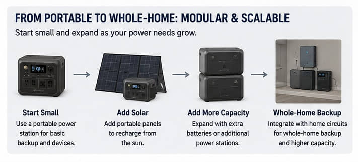 From Portable and Modular to Whole-Home and Scalable