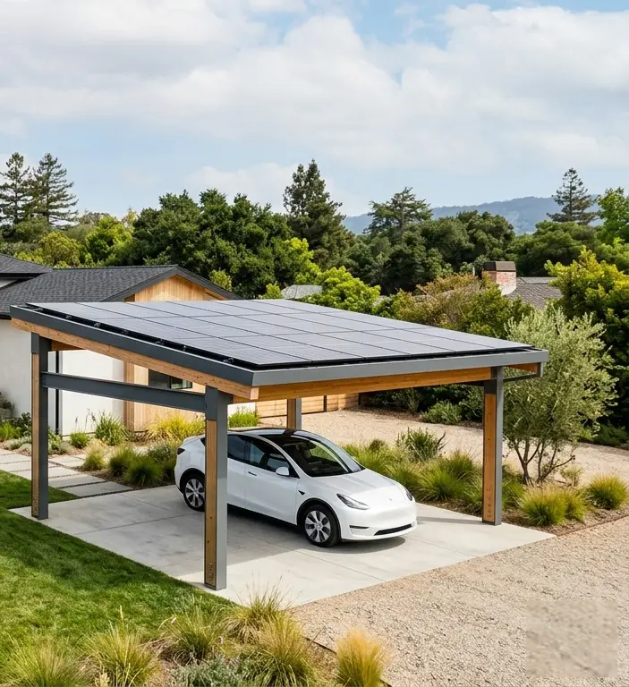 Solar carport
