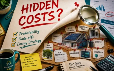 Solar Mistakes, “Hidden Costs” and Myths are Marketing BS