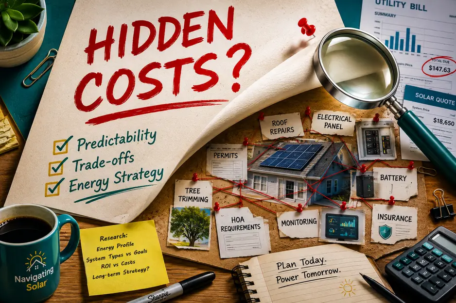 Solar Mistakes - Hidden Costs and Myths are Marketing BS