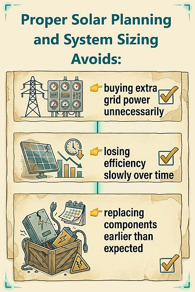 What to avoid when going solar