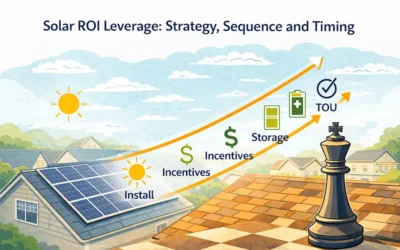Solar ROI Leverage : Strategy, Sequence and Timing