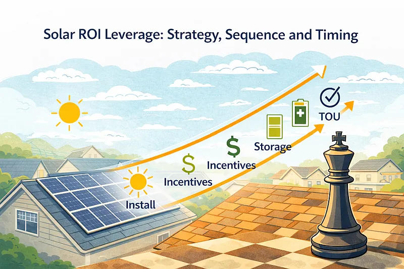 Solar ROI Leverage - Strategy, Sequence and Timing