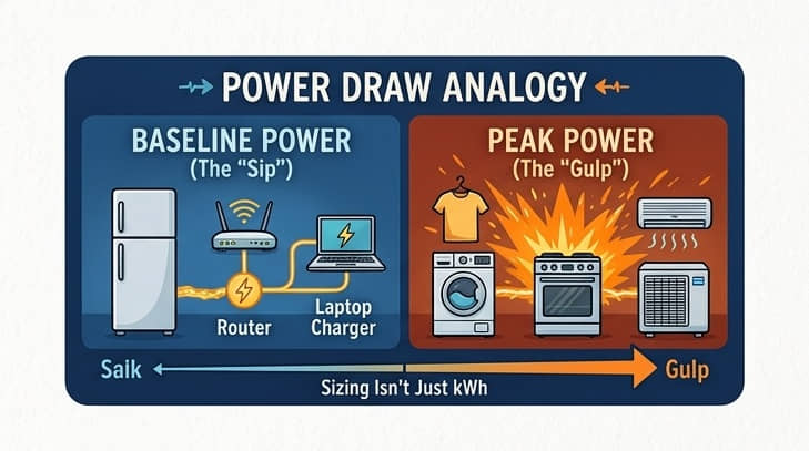 The Power Draw Analogy