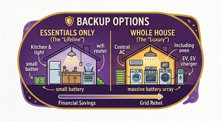 What battery backup capacity do you need?