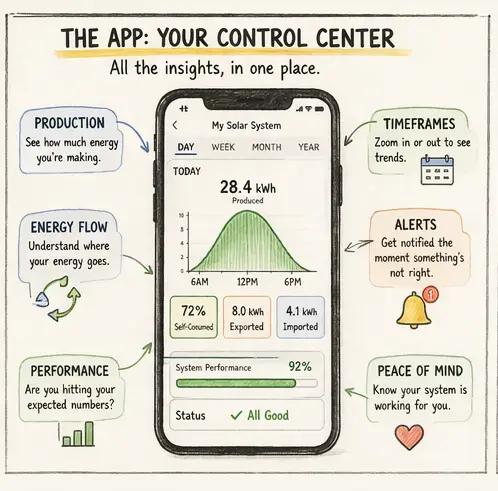 Solar monitoring made simple with apps