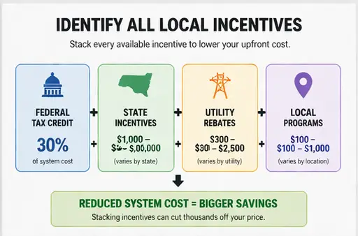 Identify all local Incentives