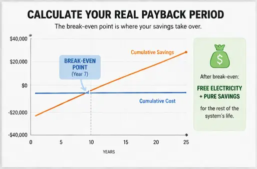 Use the NAVIGATINGSOLAR TOOLKIT to Calculate your real Payback period and ROI