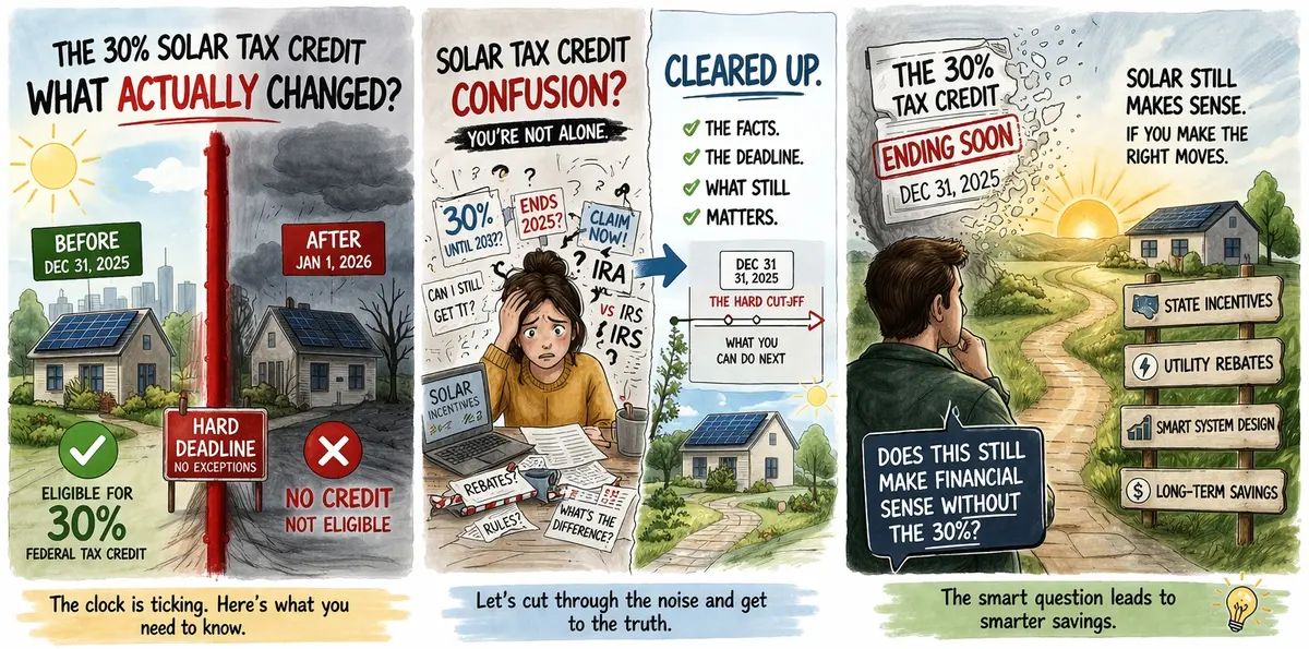 The updated facts to clear the solar tax credit confusion in 2026