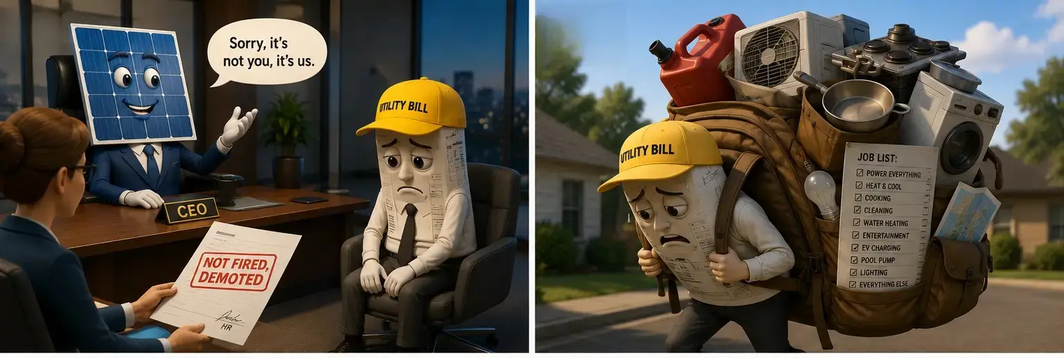 Utility Bill's changed job description