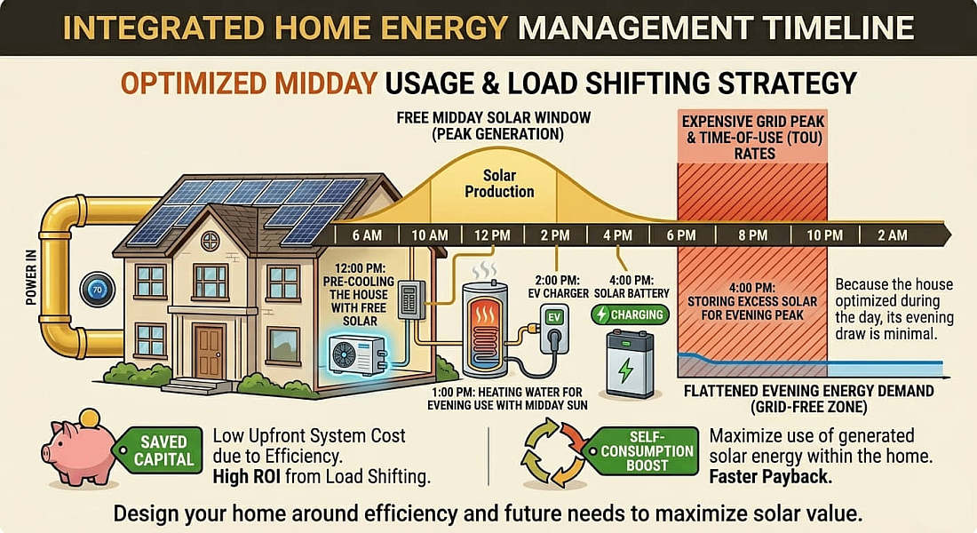 Integrated Home Management Timeline