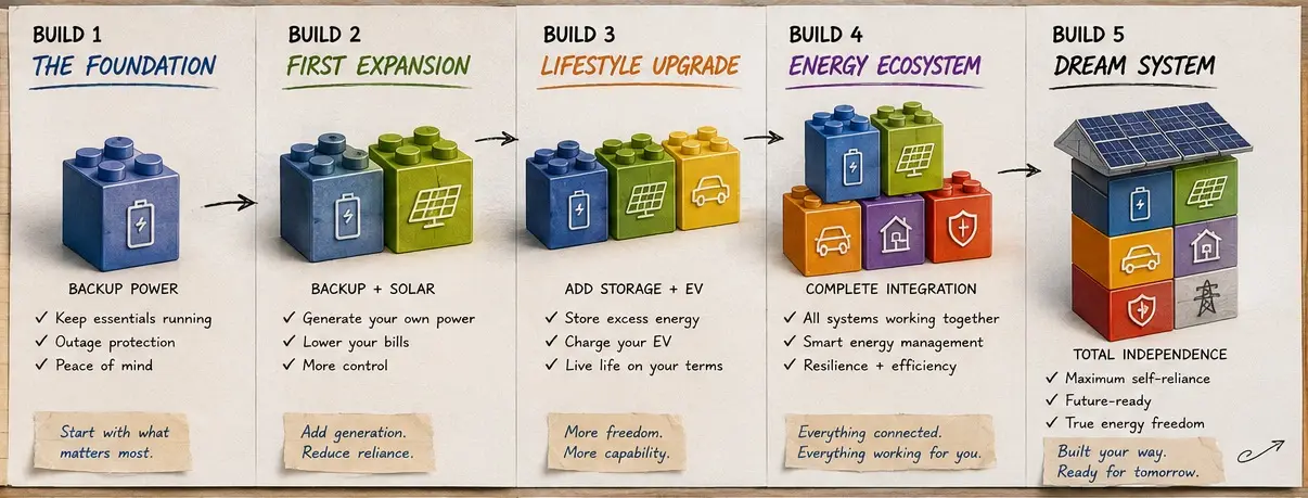 Explaining Expansion ROI - modular solar and the building block concept.