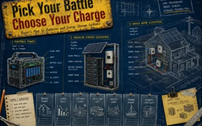 Buyer’s Map to Batteries and Energy Storage Systems