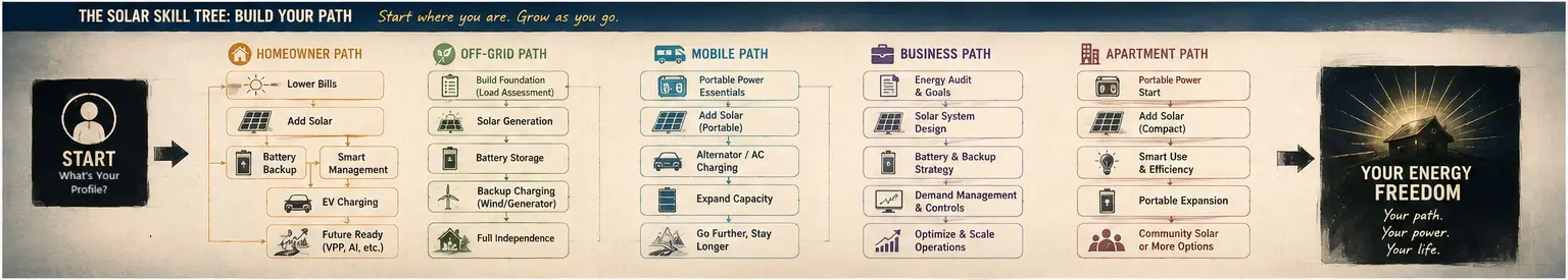 Build your Energy Profile and Path, then Pick your Hardware to Match