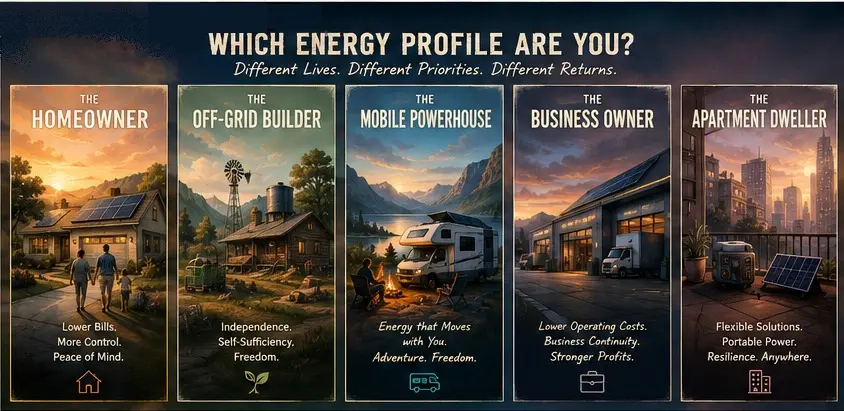 Which Type of Solar Consumer Are You? Which Type of Solar Consumer Are You? Choosing your Energy Profile: A Decision Layer for Solar ROI