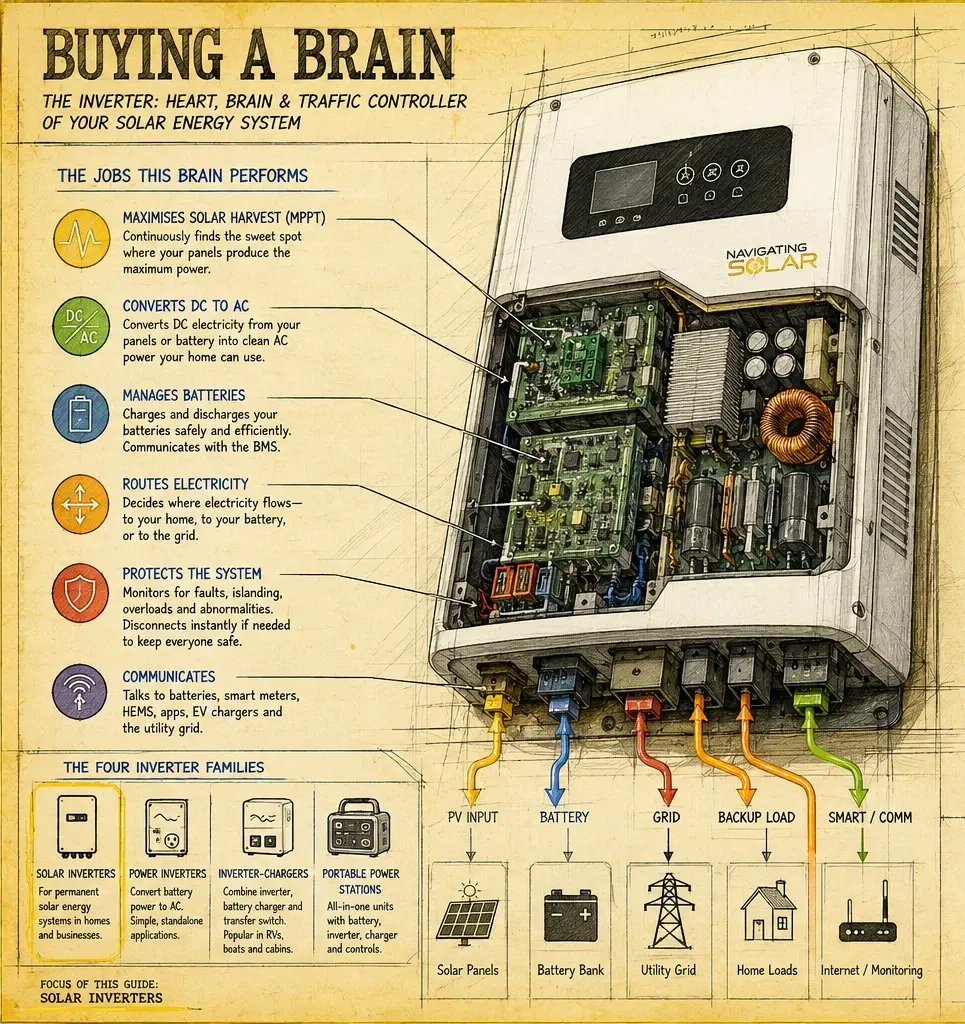 How the Inverter Connects to your System