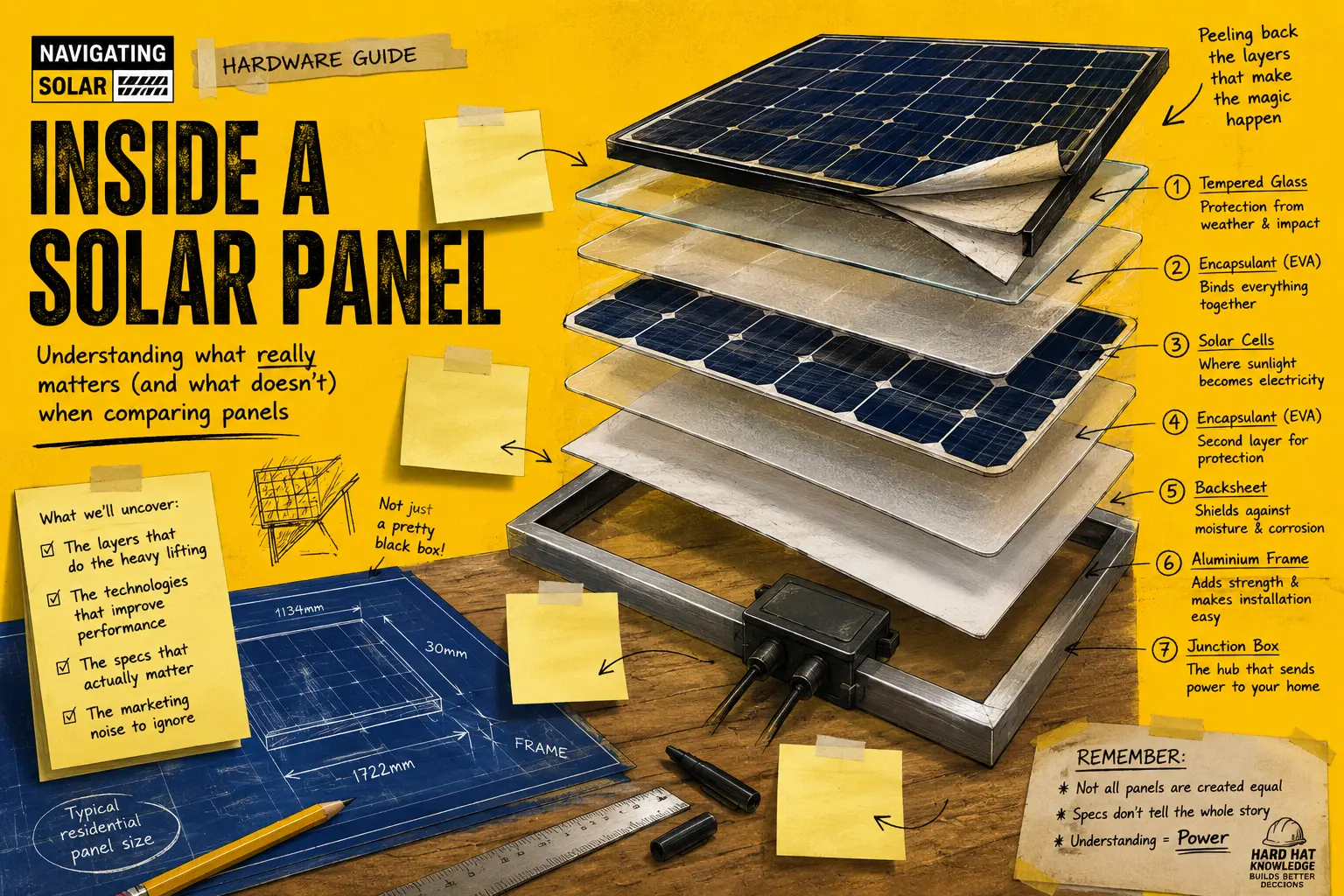 Inside a Solar Panel