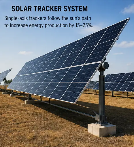 Solar Tracker system - Tracking the sun