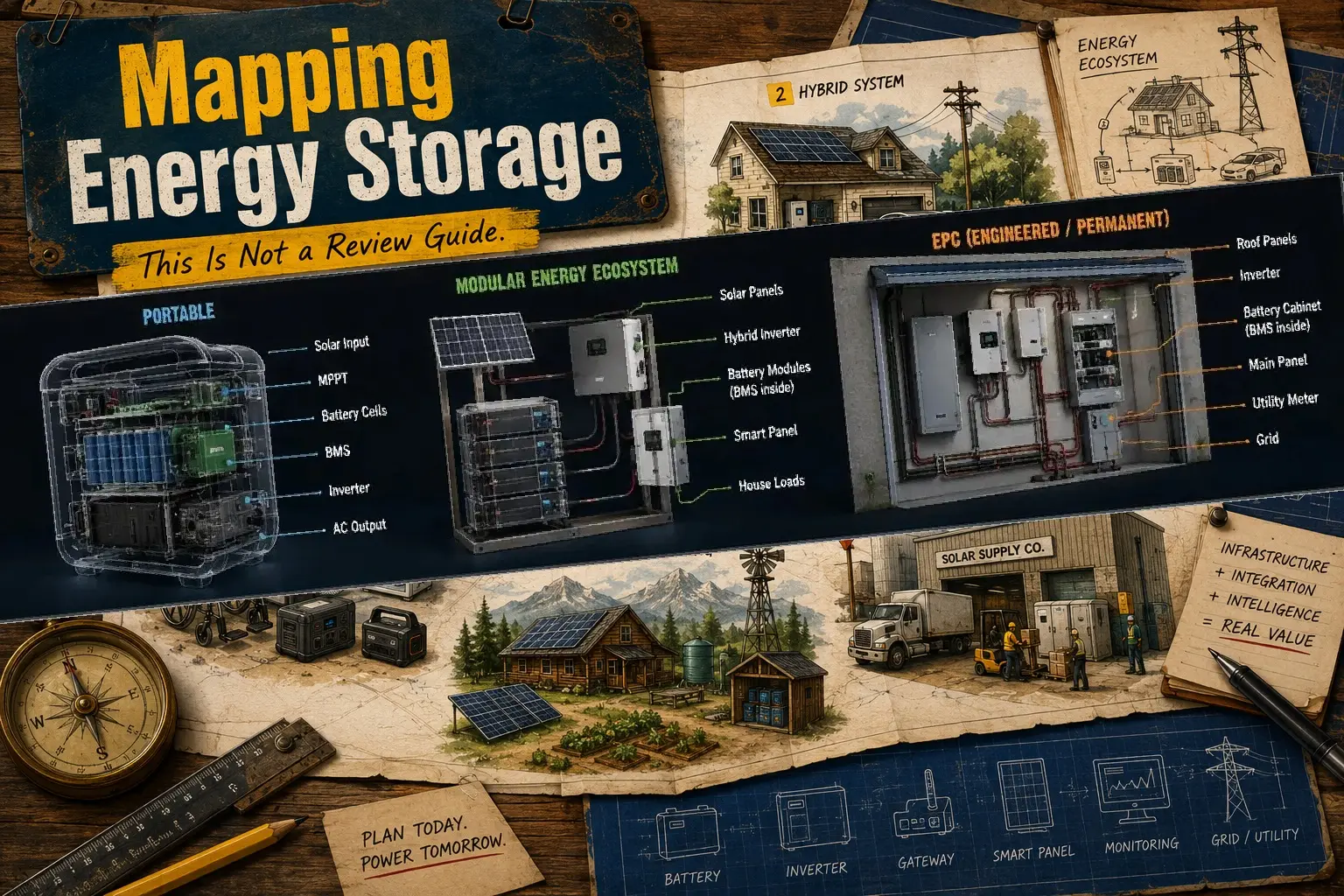 Mapping Energy Storage