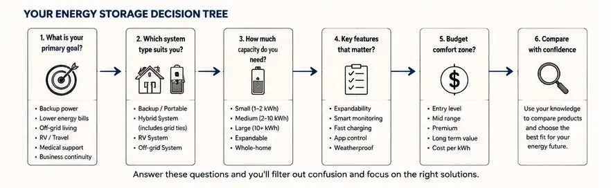 Your Energy Strategy and Decision Map