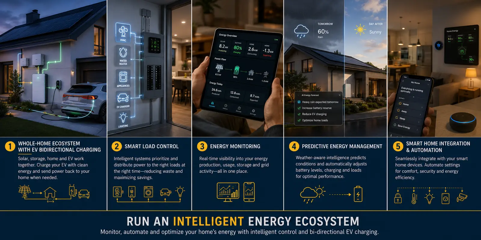 Explore the Future of Home energy: Energy Ecosystems with Smart Management & Automation