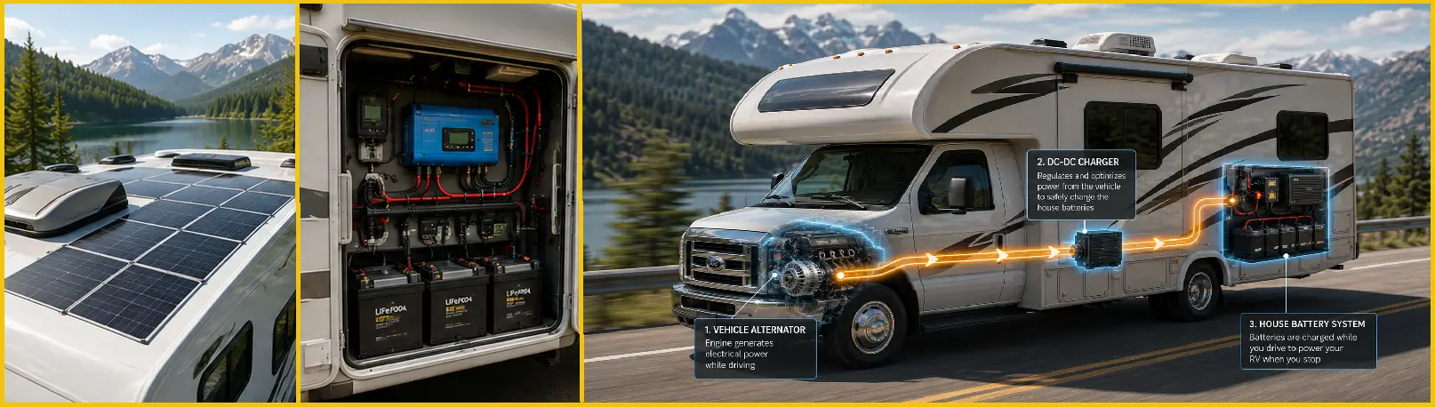14.5 Power on the move - the RV lifestyle with NavigatingSolar Power your journey, with RV and mobile systems<br />
